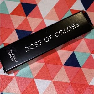 Dose of colors liquid lipstick in “date night”